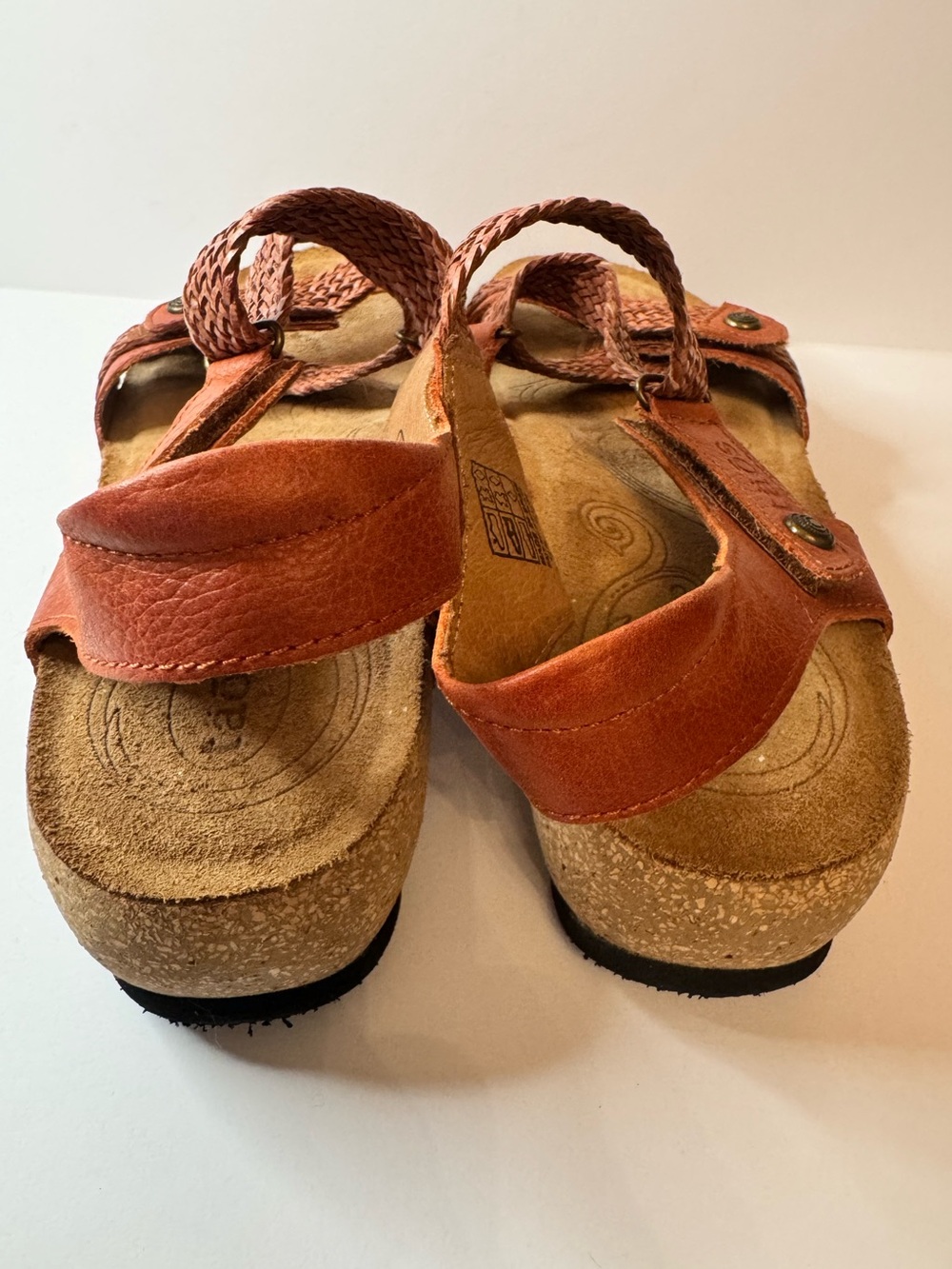 Taos Trulie Burnt Braided Comfort Sandals Women’s EU 39 US 8-8.5 - Picture 5 of 6